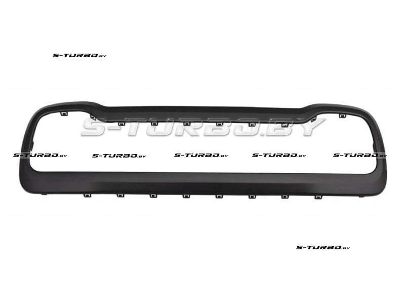 Рамка решетки в бампер (центральная) для версии trailhawk, 2014-2018
