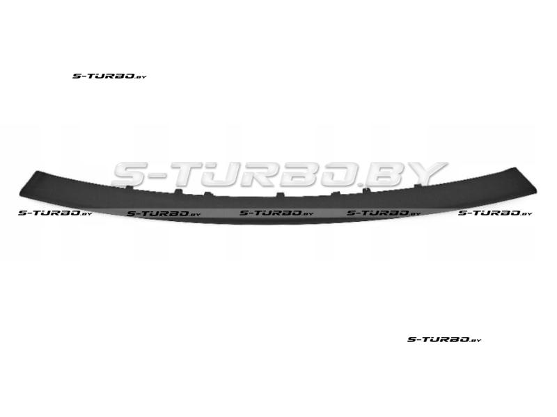 Накладка заднего бампера, черная