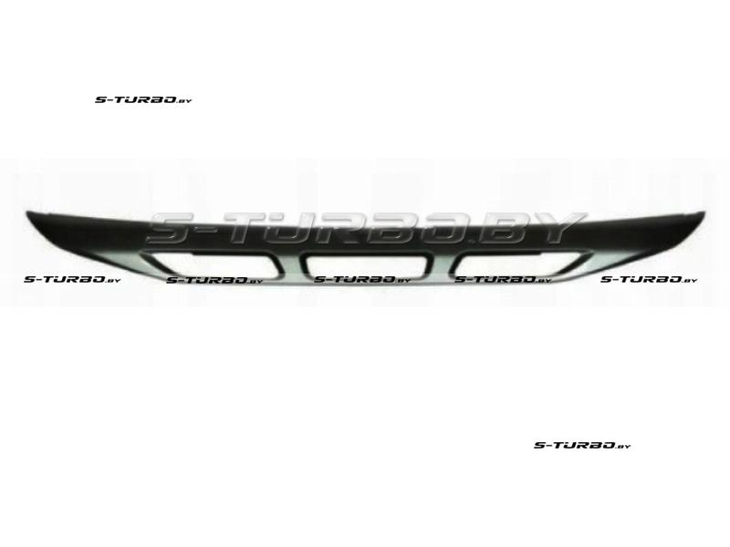 Спойлер переднего бампера (центральный) темный