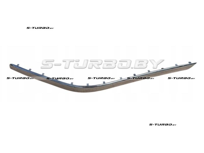 Молдинг заднего бампера (левый) хром
