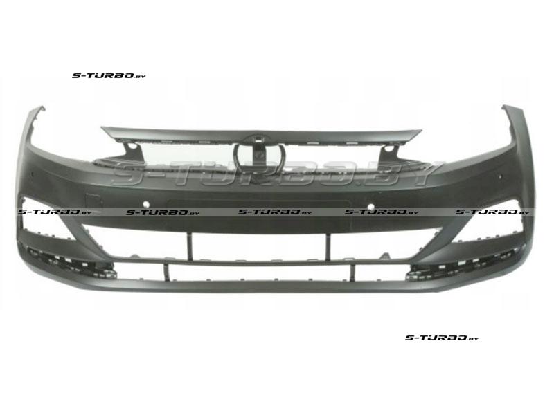 Бампер передний (грунтованный) с отв. под парктроники
