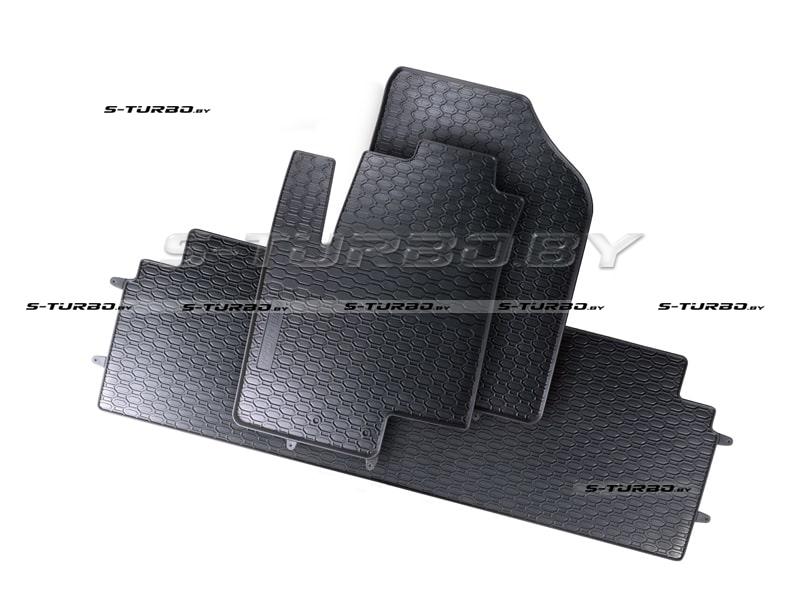 Коврики модельные резиновые в салон (низкий борт)