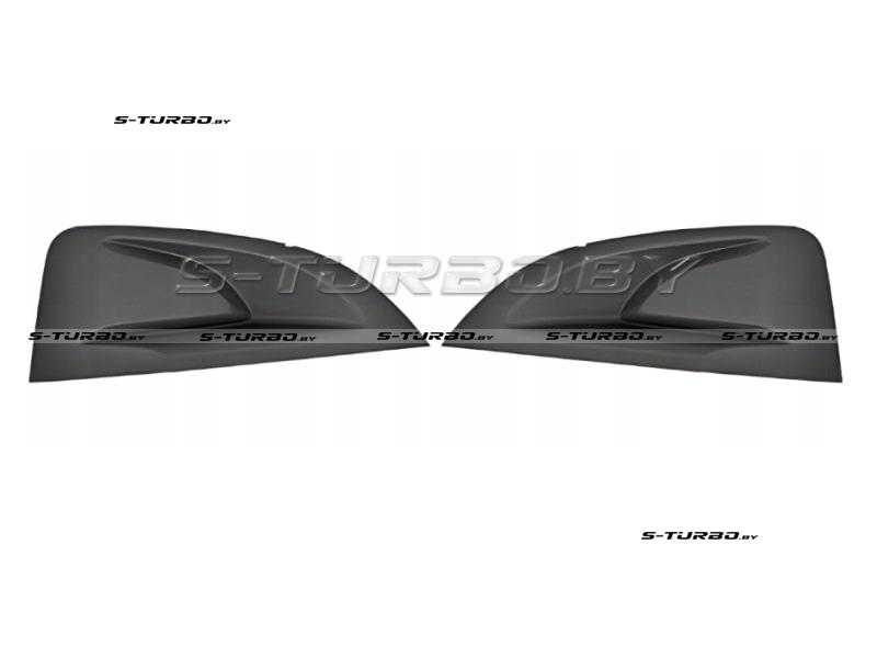 Решетки в бампер (левая+правая) без отв. под противотуманку, верхние