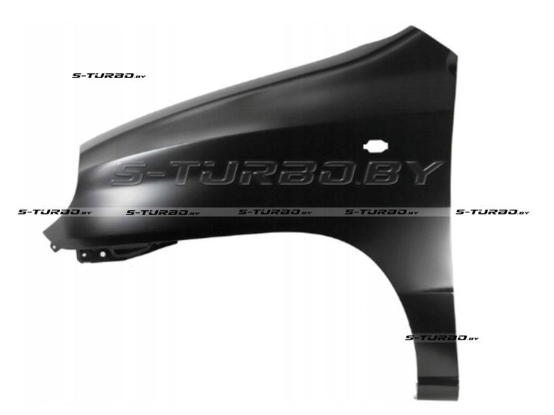 Крыло переднее (левое) с отв. под повторитель, сталь