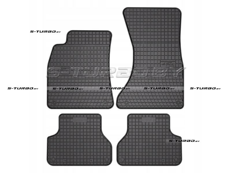 Коврики модельные резиновые в салон (низкий борт)