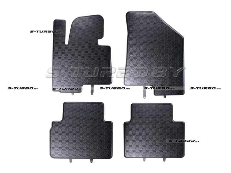 Коврики модельные резиновые в салон (низкий борт)