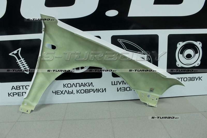 Крыло переднее (левое) 2000-2003, с отв. под повторитель, стеклопластик