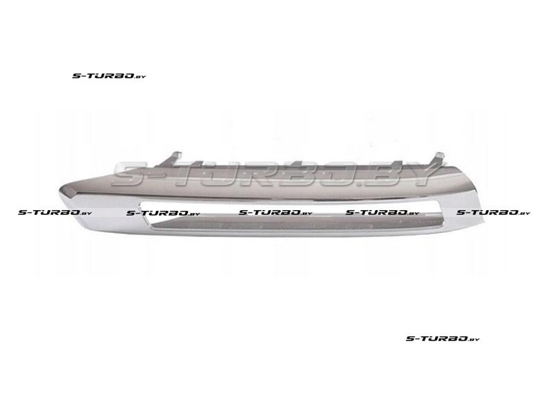 Накладка решетки бампера (левая) хром, 2010-2012