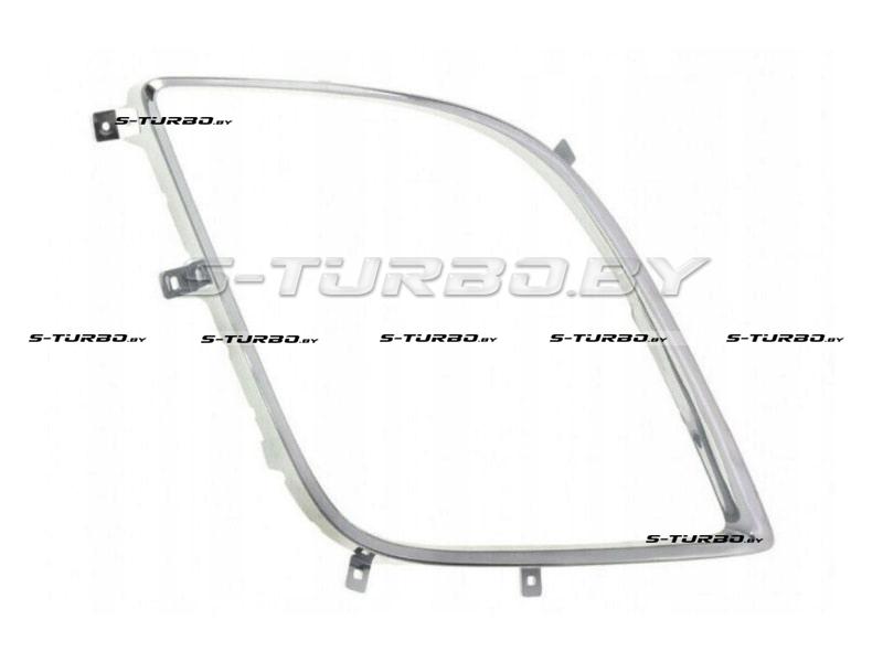 Рамка противотуманной фары (правая) хром