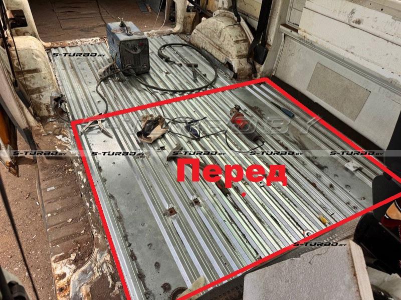 Ремкомплект днища кузова, модельный VW T4 (усиленный) передняя часть