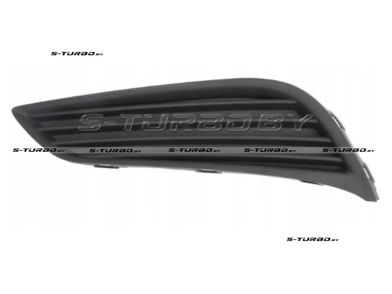 Решетка в бампер (левая) без отв. под противотуманку, 2015-2019