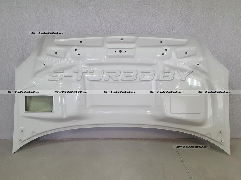 Капот, с отв. под воздухозаборник, стеклопластик