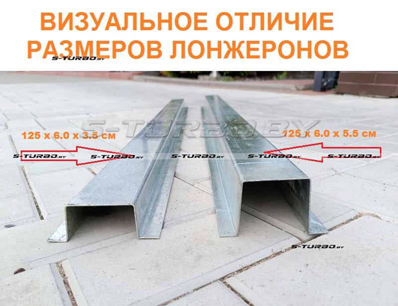 Лонжерон 125 x 6.0 x 5.5 см