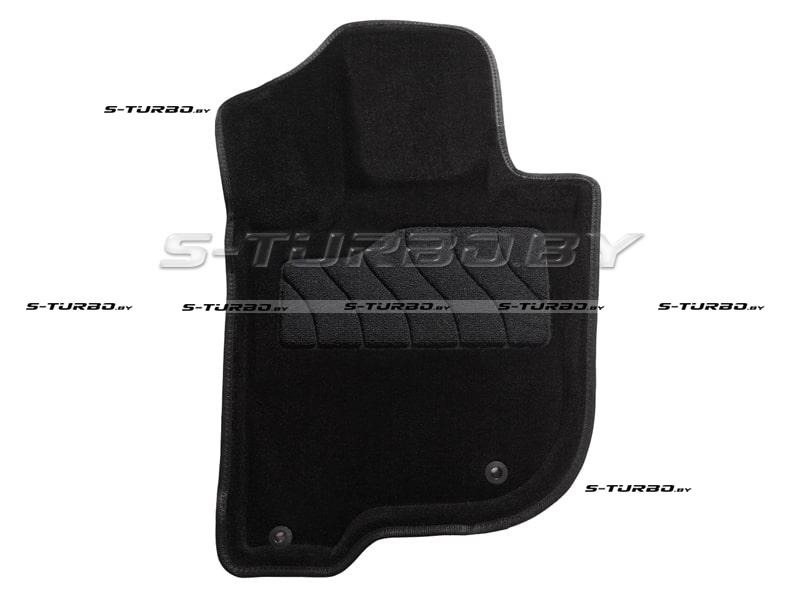 Коврики 3D модельные ворсовые в салон, черные (кроме арабской сборки)