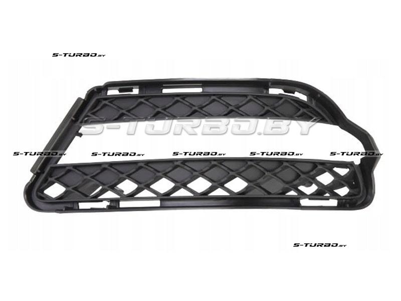 Решетка в бампер (левая) с отв. под фару дневного света