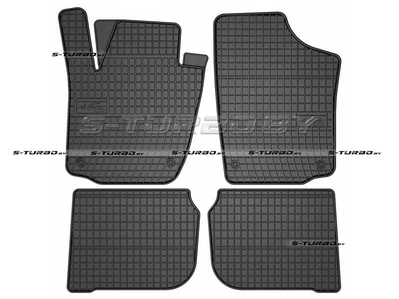 Коврики модельные резиновые в салон (низкий борт)