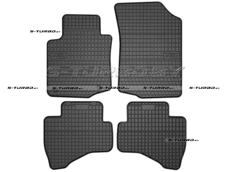 Коврики модельные резиновые в салон (низкий борт)