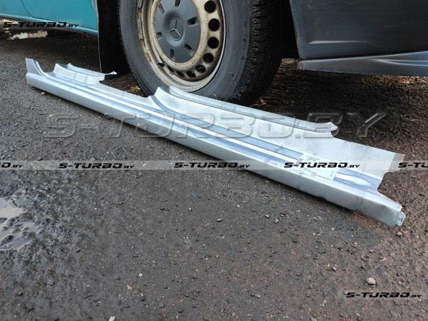 Порог (правый) полный профиль, заводской штамп