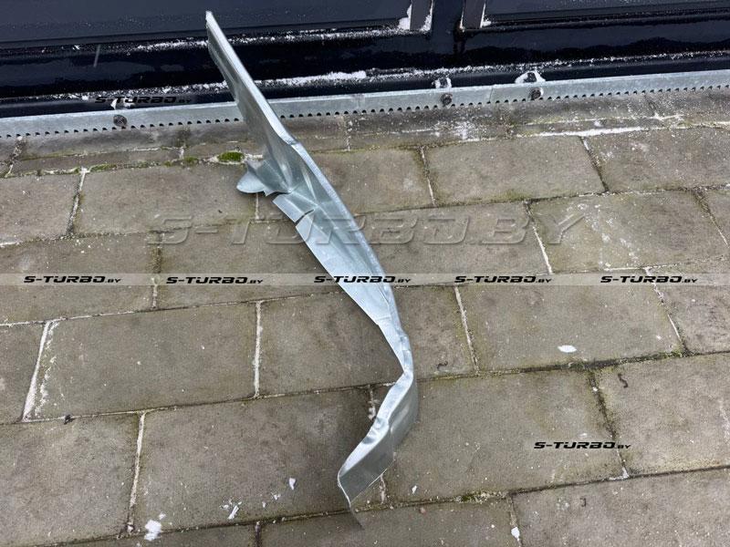 Крыло переднее (левое) нижняя часть, оцинкованная сталь, заводской штамп