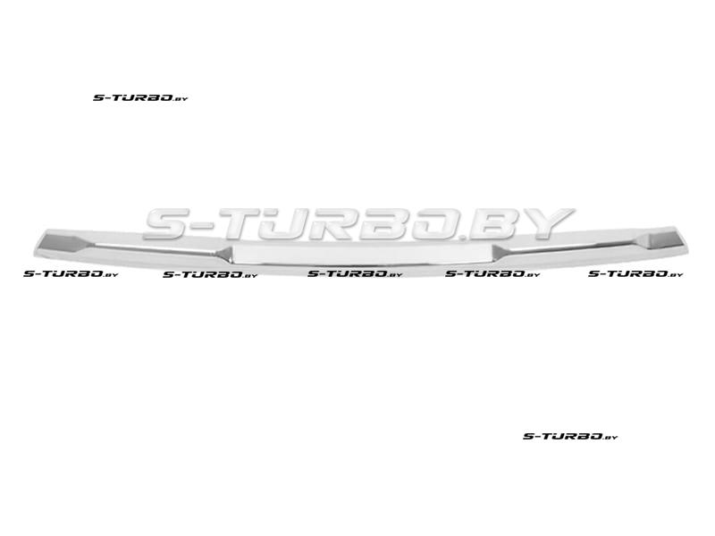 Накладка заднего бампера, хром, нижняя