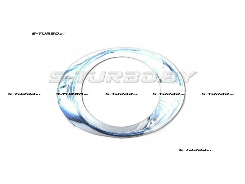 Рамка противотуманной фары (правая) хром