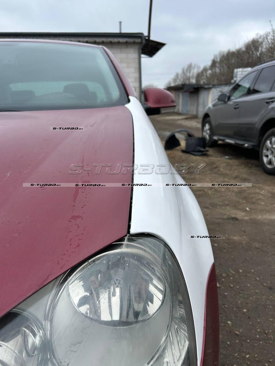 Крыло переднее (левое) стеклопластик