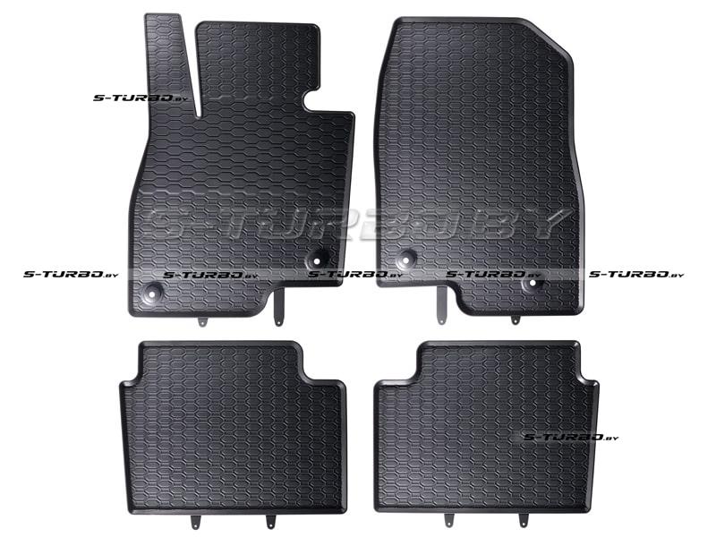 Коврики модельные резиновые в салон (низкий борт)