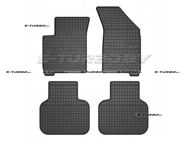 Коврики модельные резиновые в салон (низкий борт)