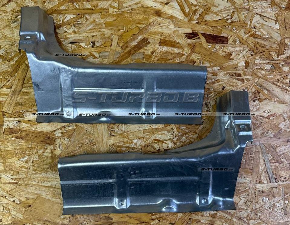 Порог (правый) задняя часть, с выходом на арку, заводской штамп