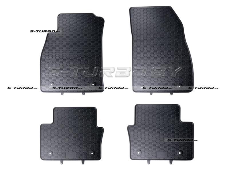 Коврики модельные резиновые в салон (низкий борт)