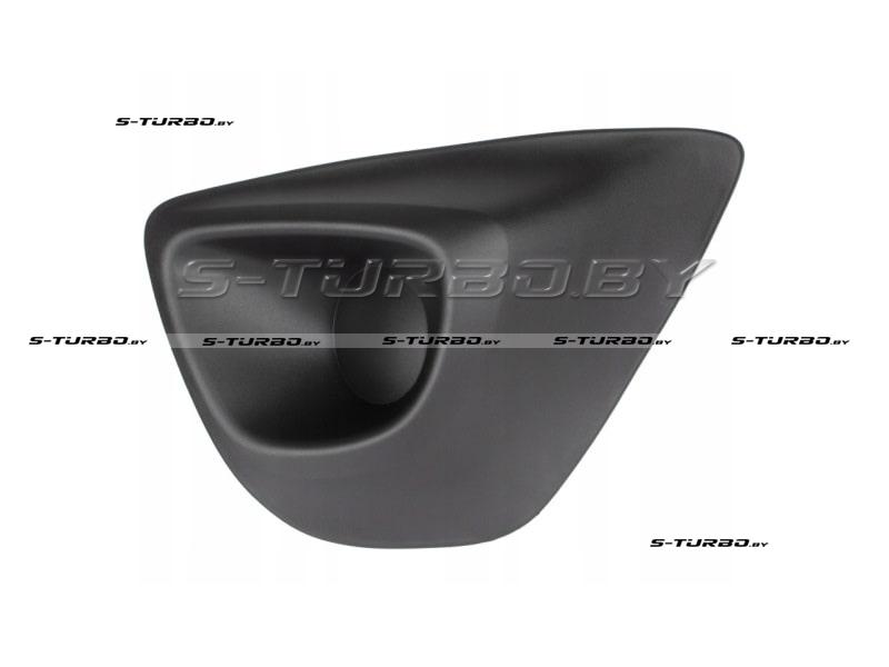 Решетка в бампер (левая) без отв. под противотуманку