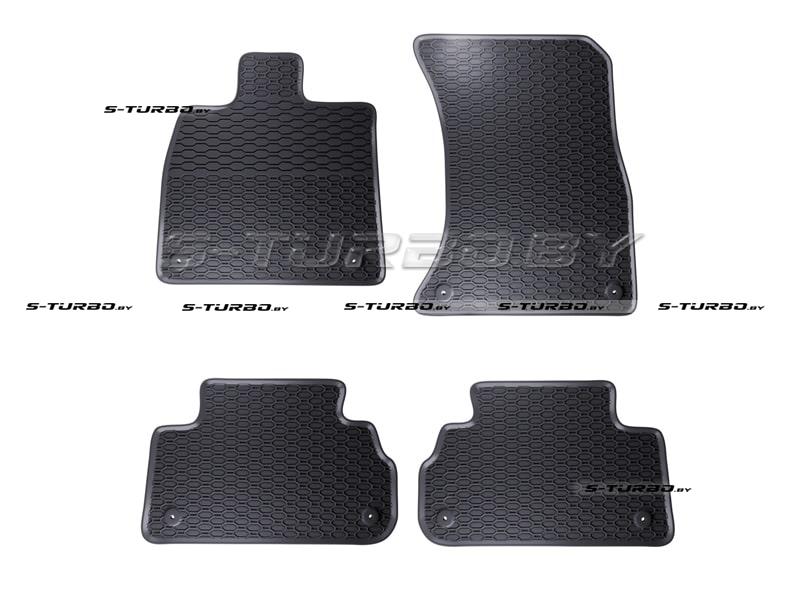 Коврики модельные резиновые в салон (низкий борт)