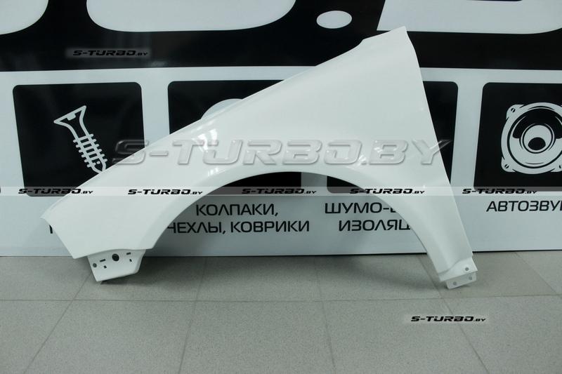 Крыло переднее (левое) 2003-2005, без отв. под повторитель, стеклопластик