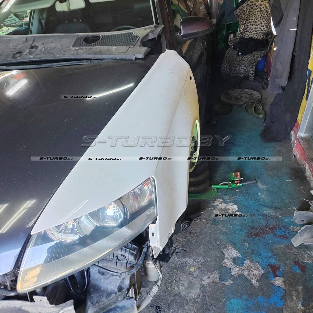 Крыло переднее (левое) стеклопластик