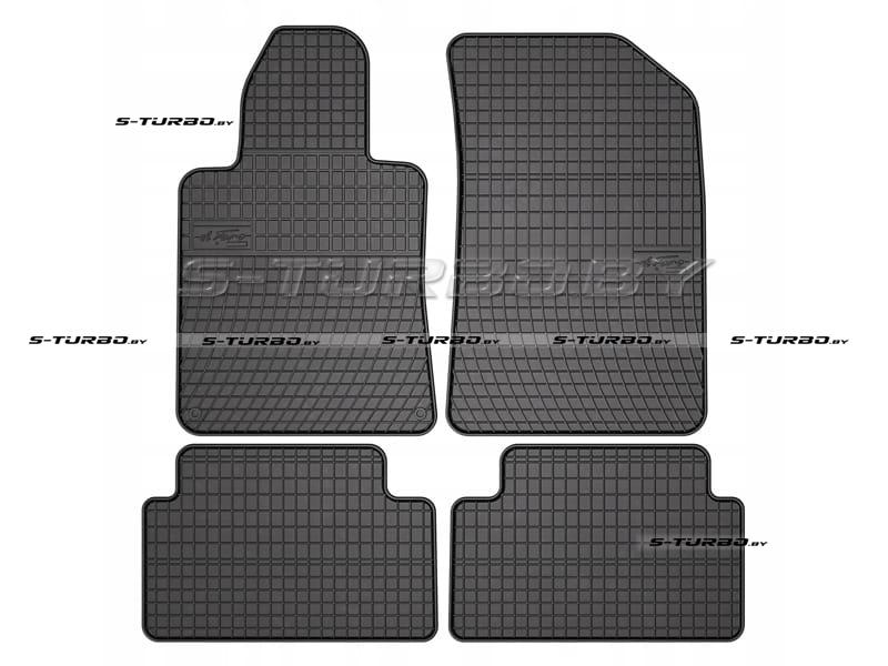 Коврики модельные резиновые в салон (низкий борт)