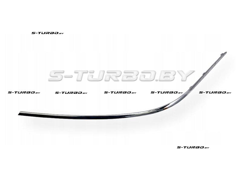 Молдинг переднего бампера (левый) хром