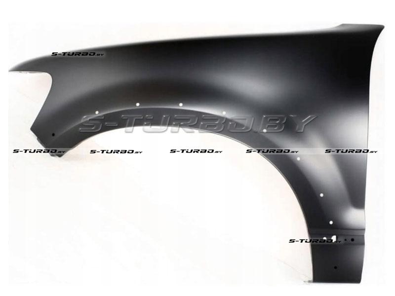 Крыло переднее (левое) с отв. под накладку, сталь