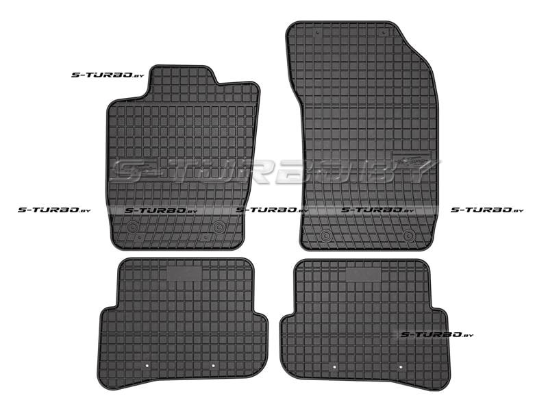 Коврики модельные резиновые в салон (низкий борт)