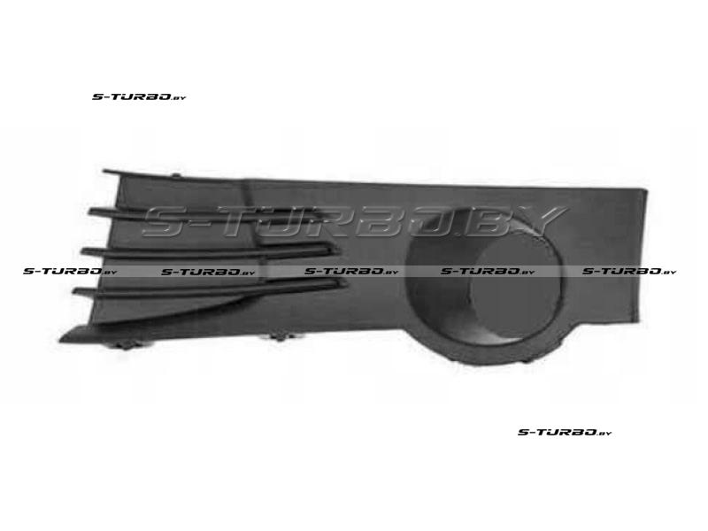 Решетка в бампер (левая) без отв. под противотуманку