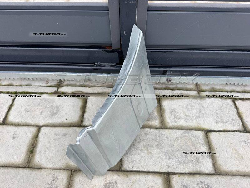 Крыло переднее (левое) нижняя часть, оцинкованная сталь, заводской штамп