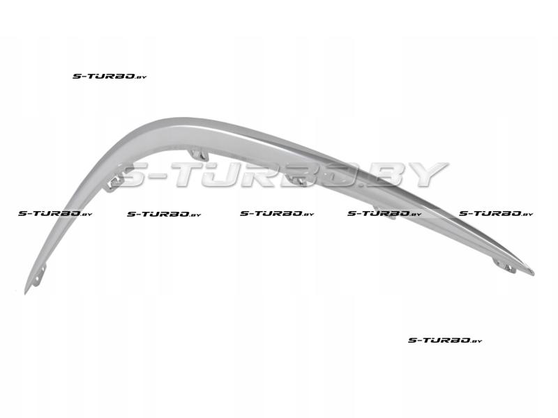 Молдинг переднего бампера (правый) хром