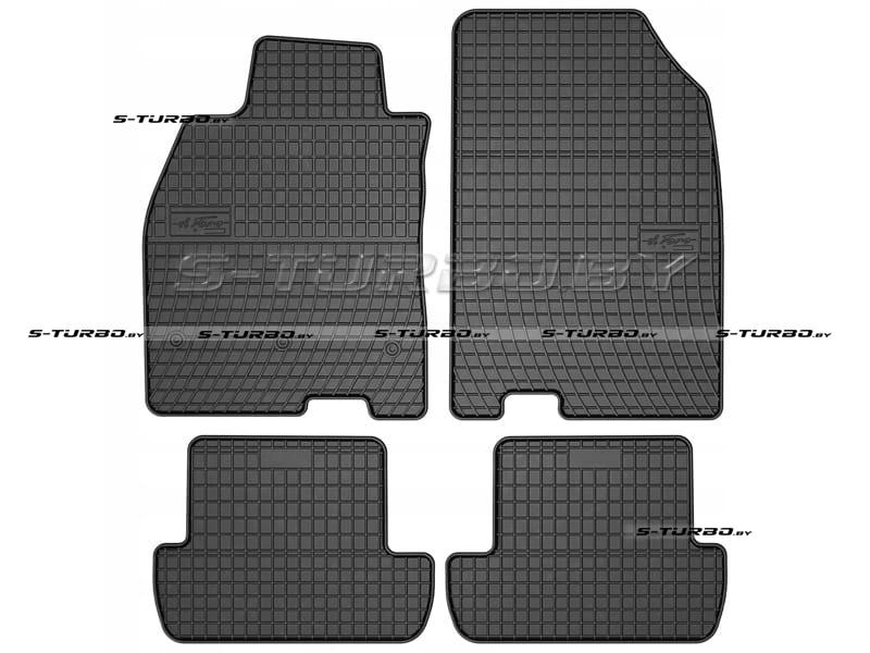 Коврики модельные резиновые в салон (низкий борт)