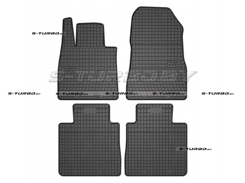 Коврики модельные резиновые в салон (низкий борт)