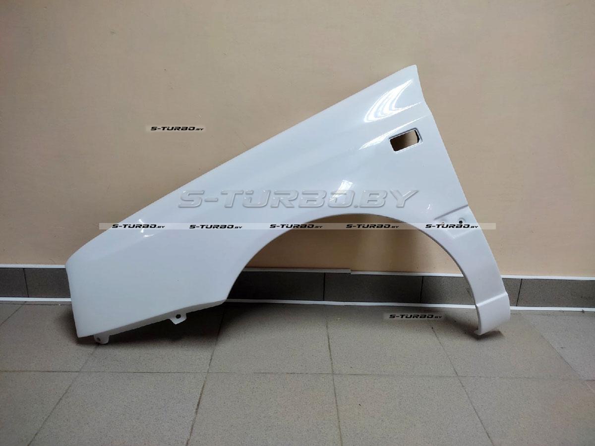 Крыло переднее (левое) 1991-1998 (прямоугольный повторитель) без отв. под антенну, стеклопластик