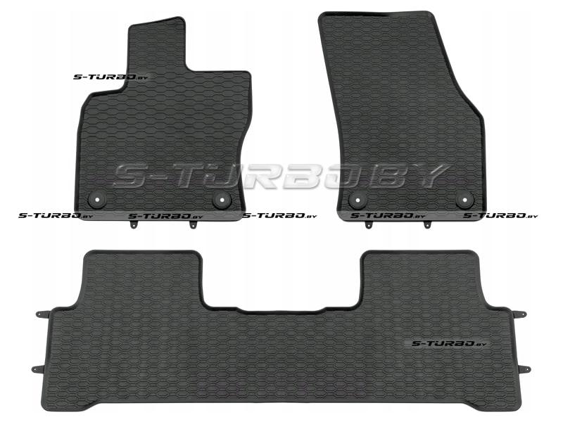 Коврики модельные резиновые в салон (низкий борт)