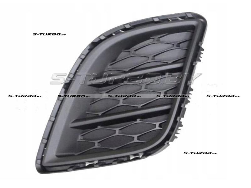 Решетка в бампер (левая) без отв. под противотуманку