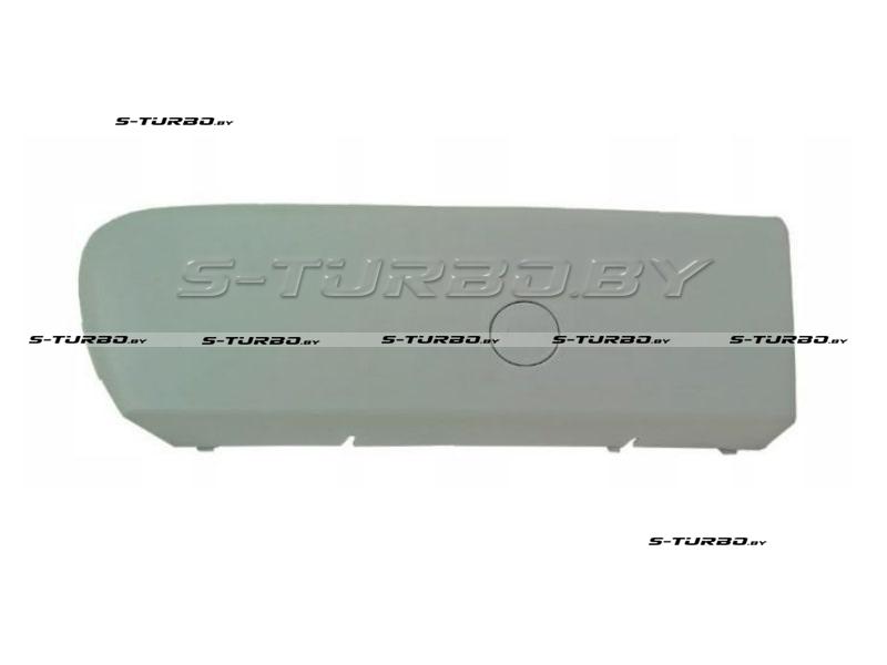 Накладка переднего бампера (правая) грунтованная