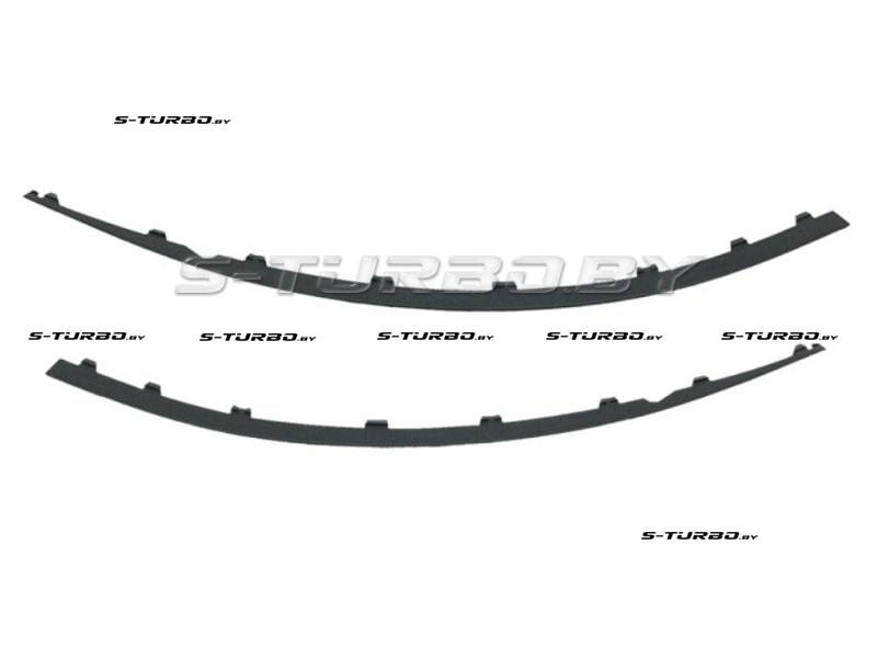 Спойлер переднего бампера (левый+правый)