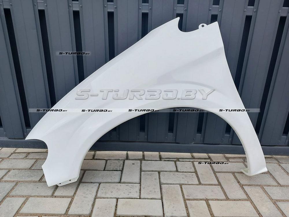 Крыло переднее (левое) без либо с отв. под повторитель, стеклопластик