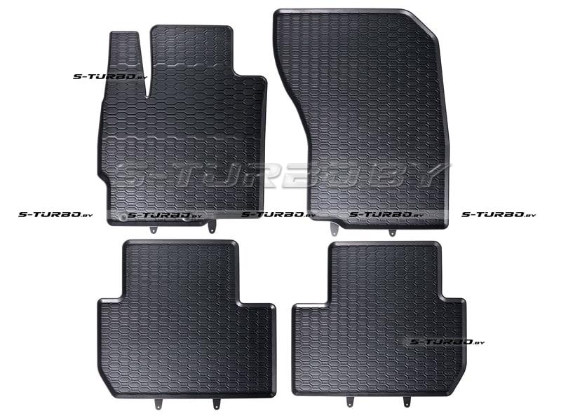 Коврики модельные резиновые в салон (низкий борт)
